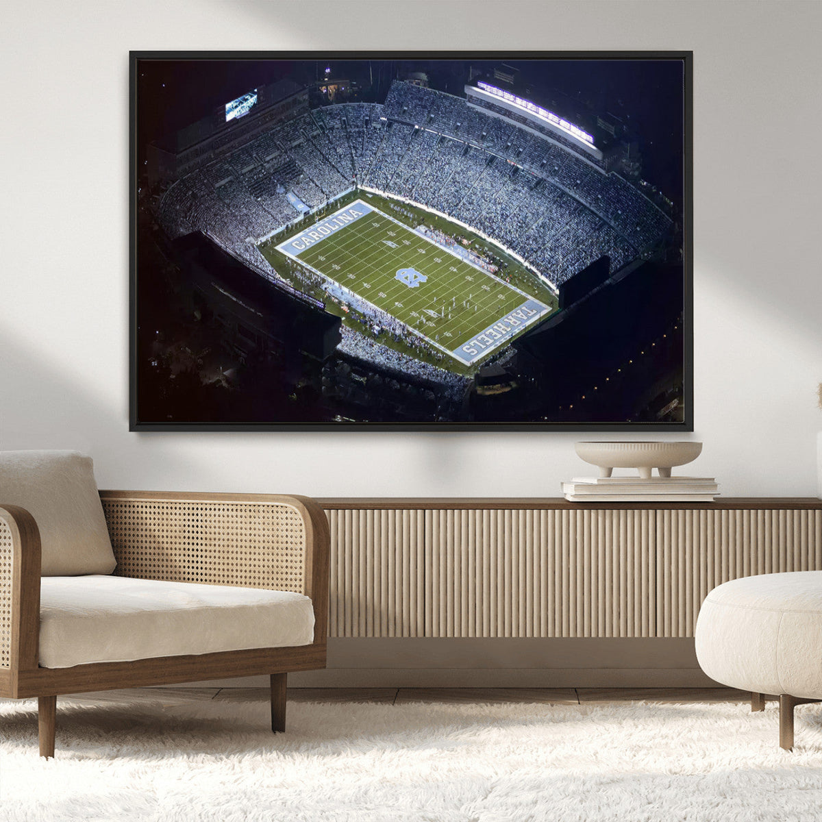 University of North Carolina Tar Heels Football Team Print -