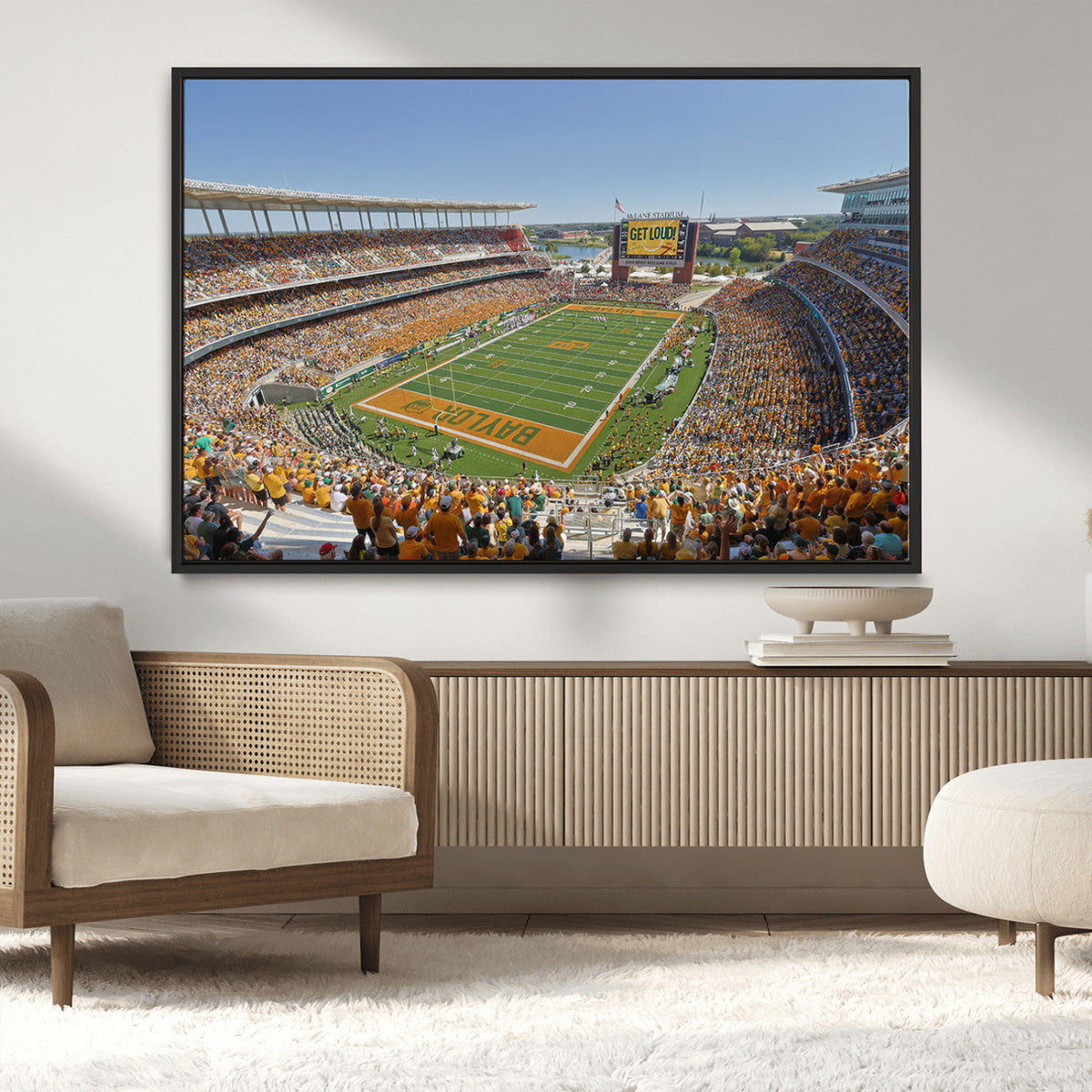 Baylor University Bears Football Team Print - Waco McLane