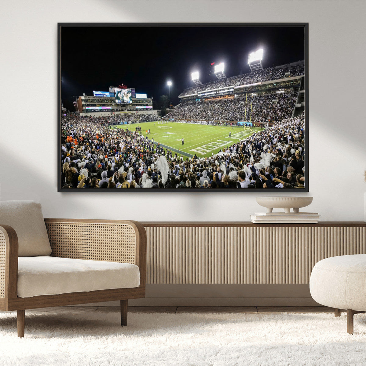 Georgia Tech Yellow Jackets Football Team Print - Atlanta
