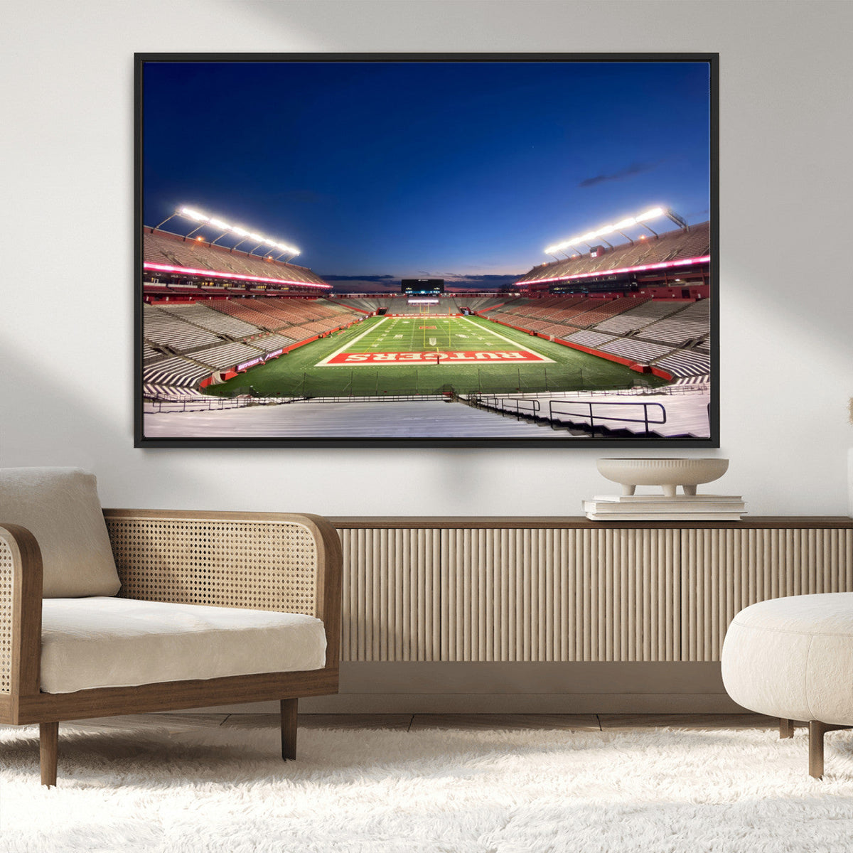 Rutgers Scarlet Knights Football Team Print - Piscataway SHI