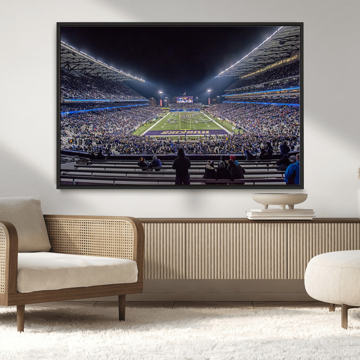 The University of Washington Huskies Football Team Print -