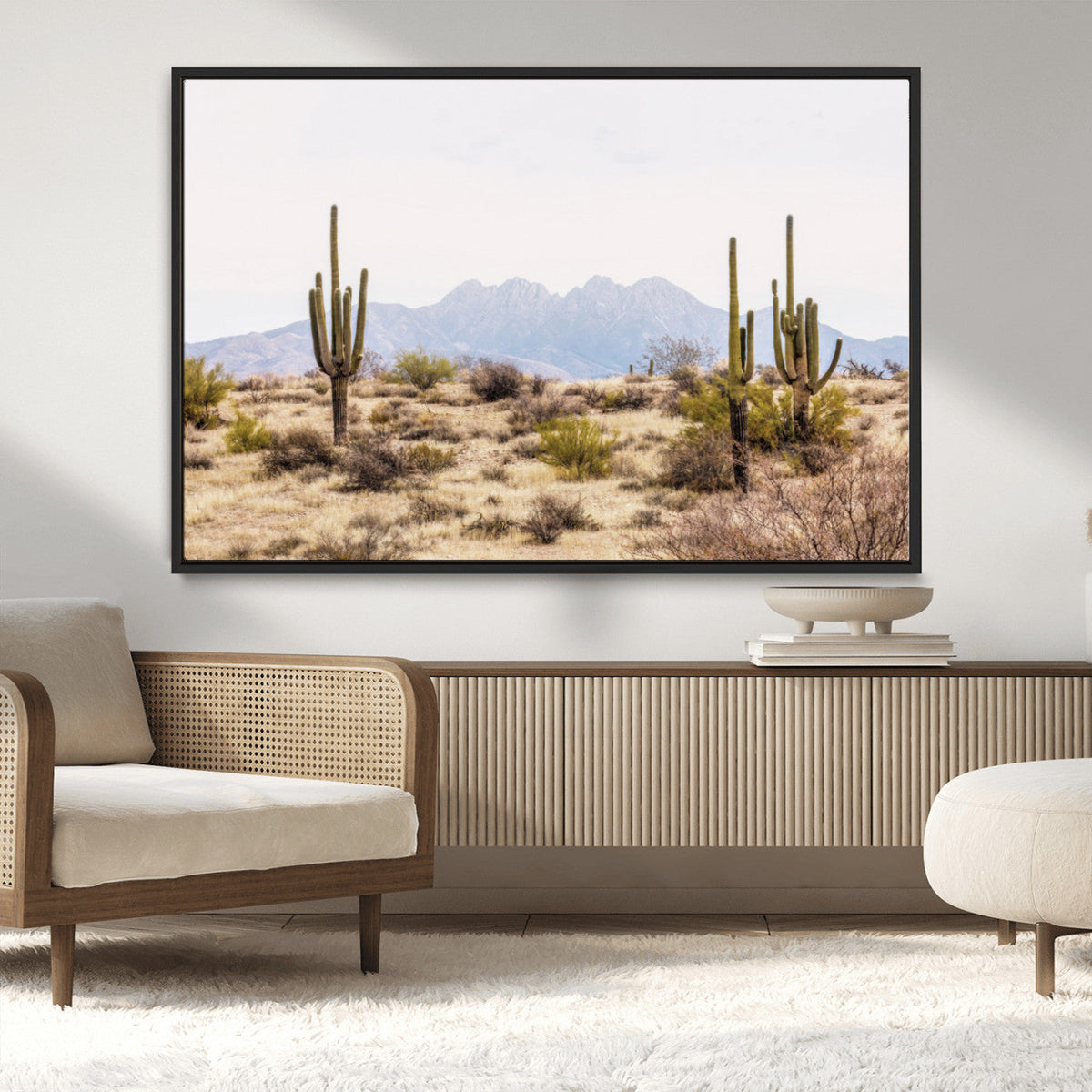 Arizona Desert Wall Art Print | Arizona Desert Canvas Print