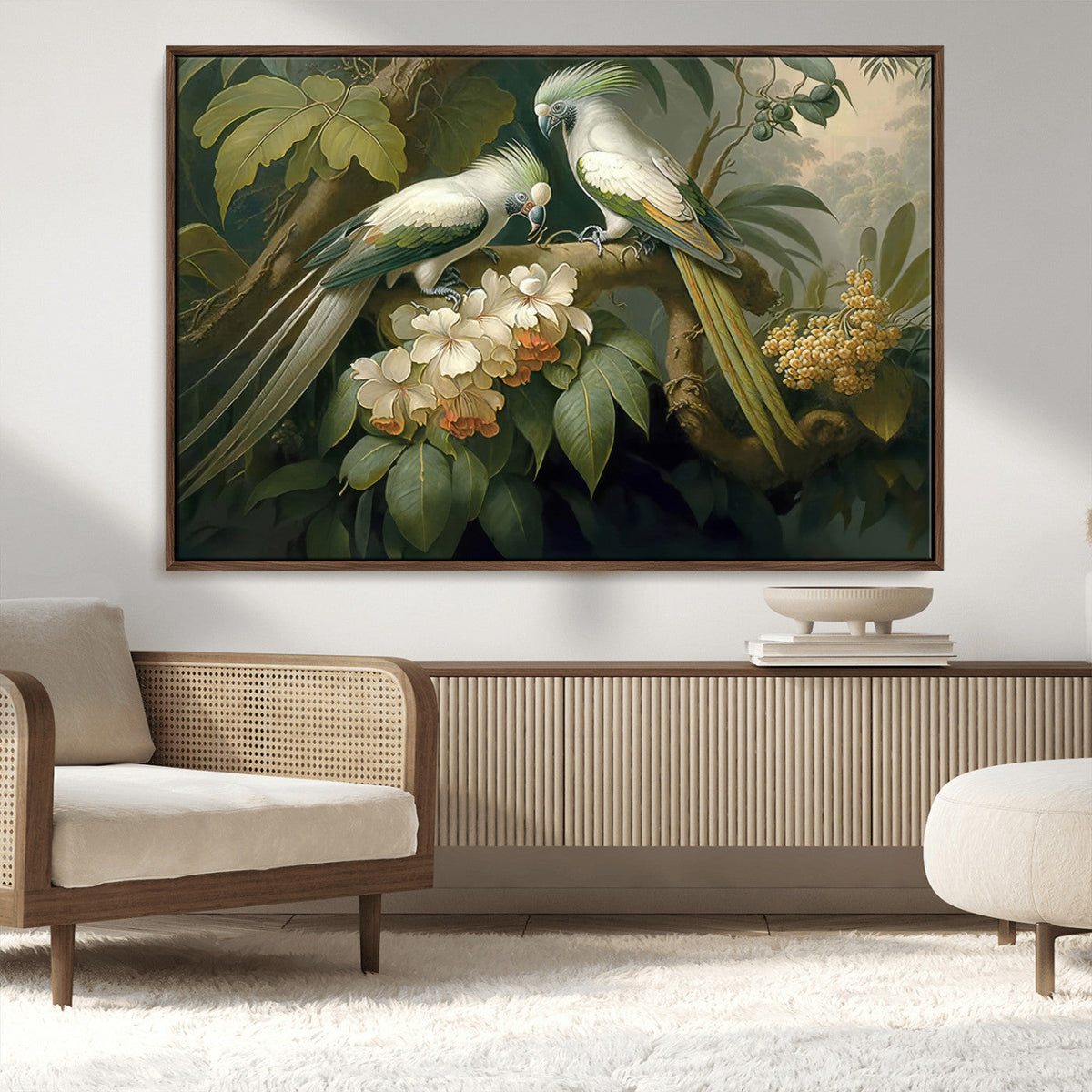 Tropical Paradise Print Wall Art Stunning Artwork of a