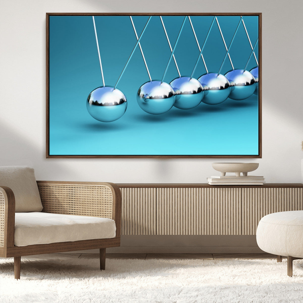 Newton Wall Art Canvas Print