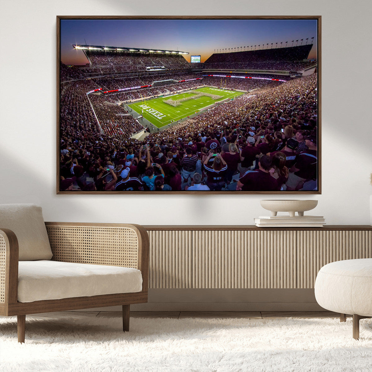 Texas A&M University Aggies Football Team Print - College
