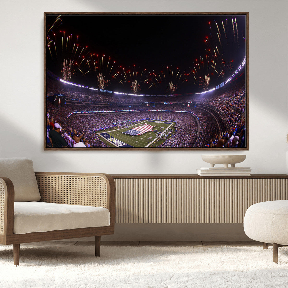 New York Giants Football Team Print - East Rutherford