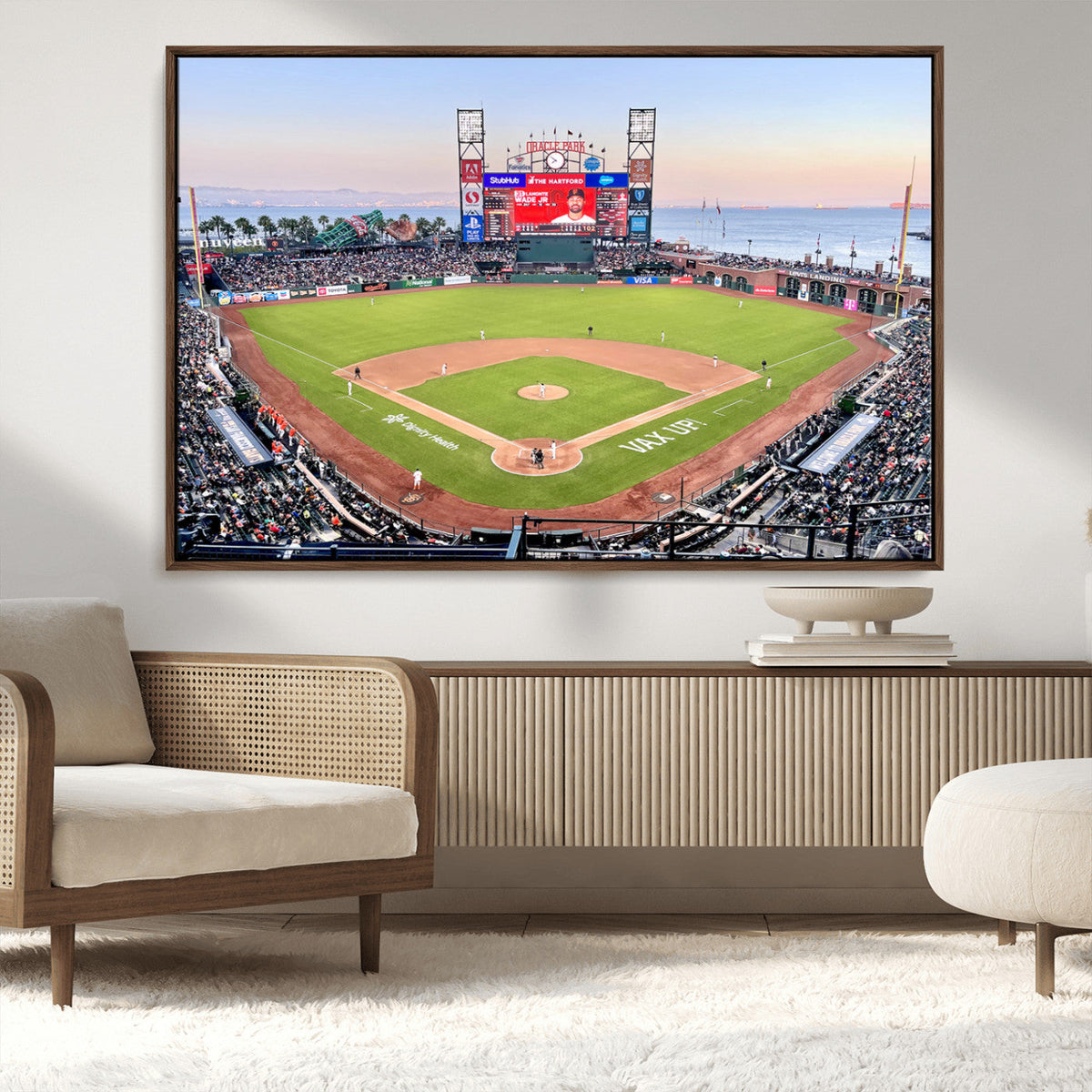San Francisco Giants Baseball Team Print - Oracle Park