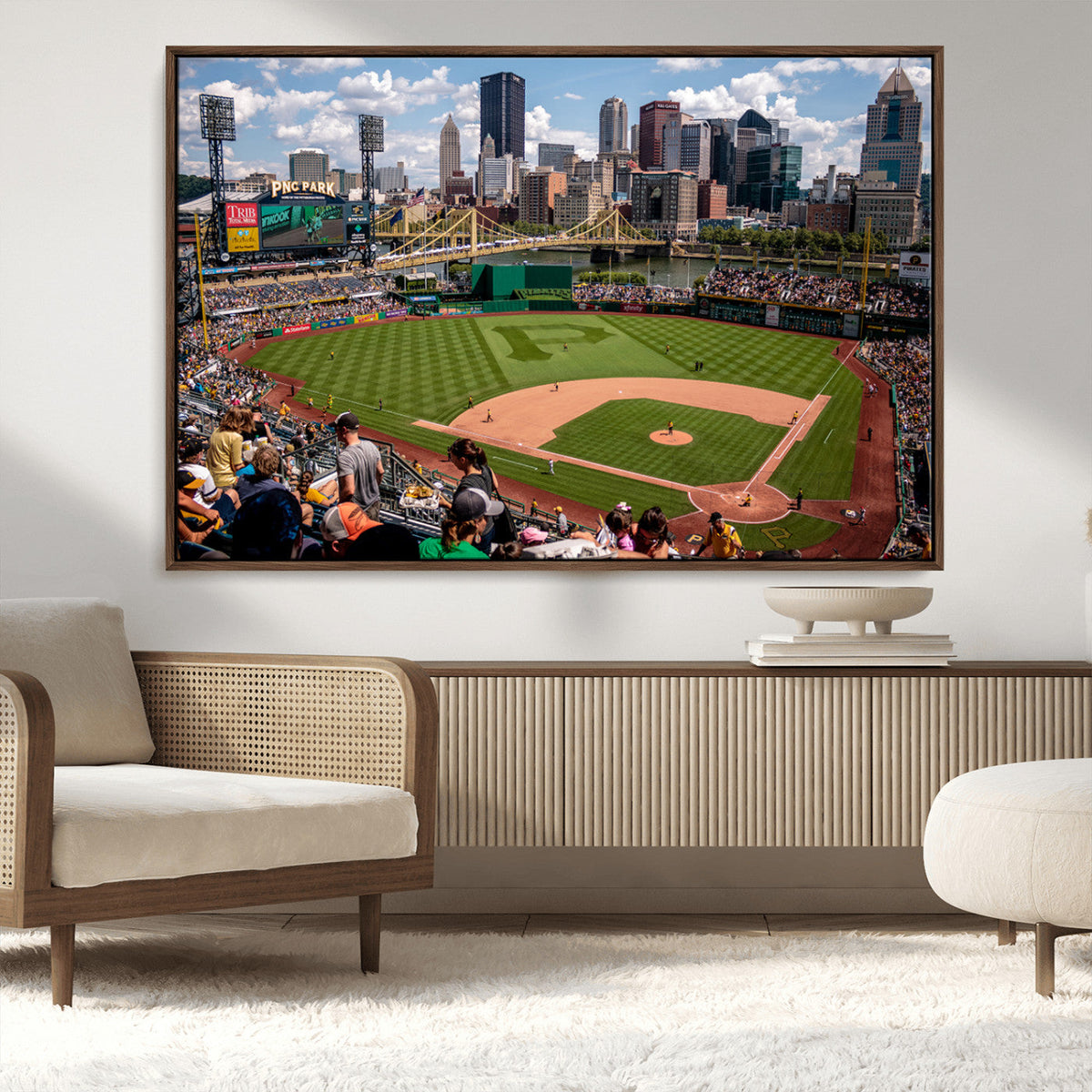 Pittsburgh Pirates Baseball Team Print - PNC Park Stadium