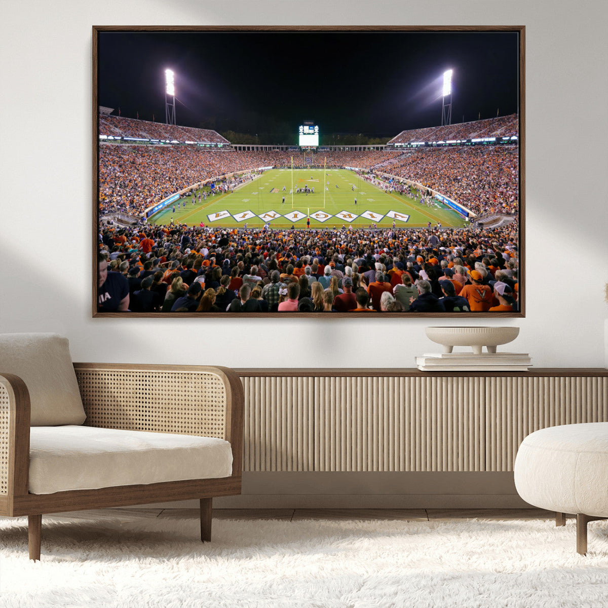 Virginia Cavaliers Football Team Print - Charlottesville