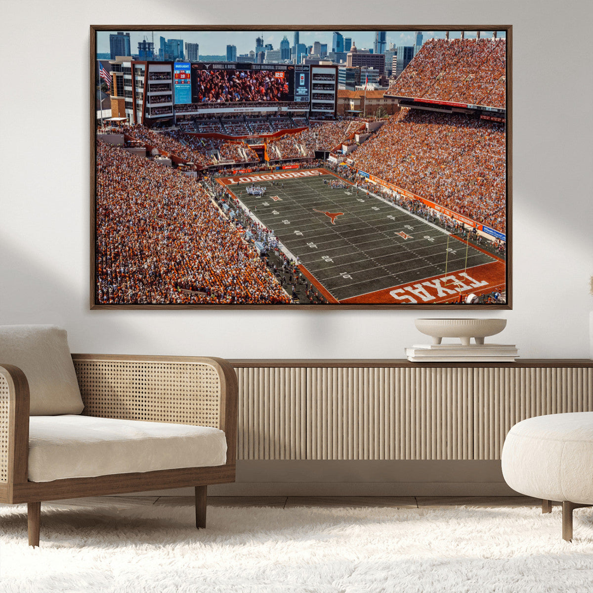 University of Texas Longhorns Football Team Print - Austin