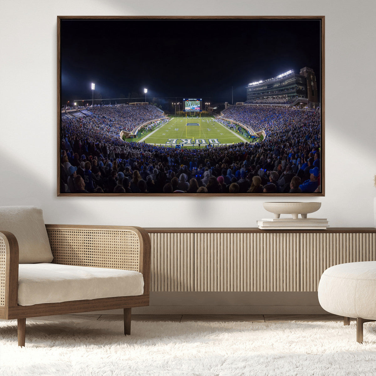 Duke University Blue Devils Football Team Print - Durham