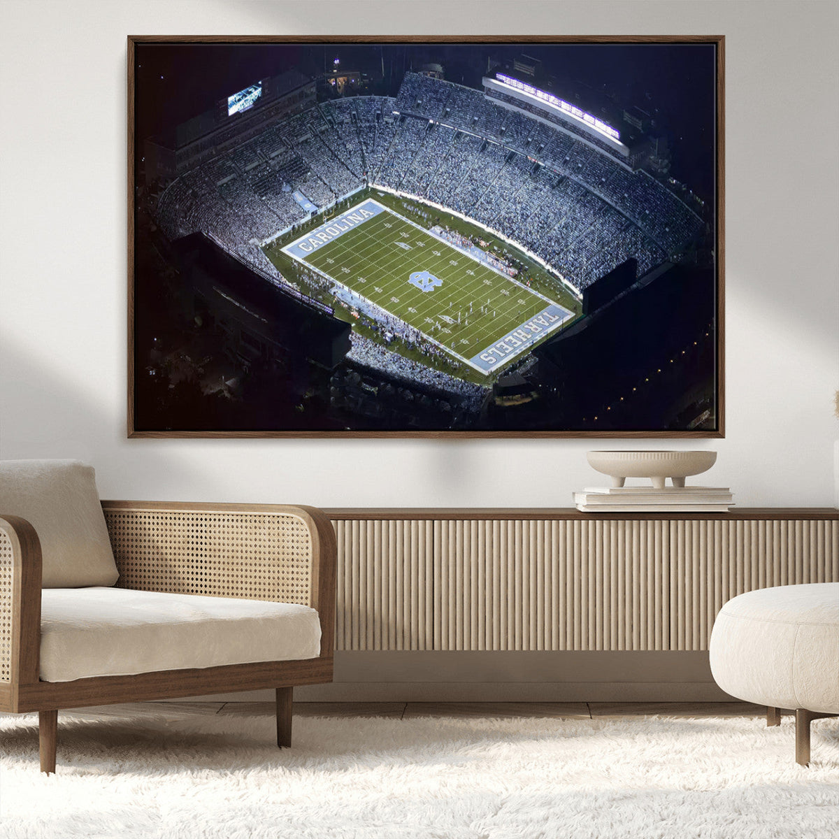 University of North Carolina Tar Heels Football Team Print -