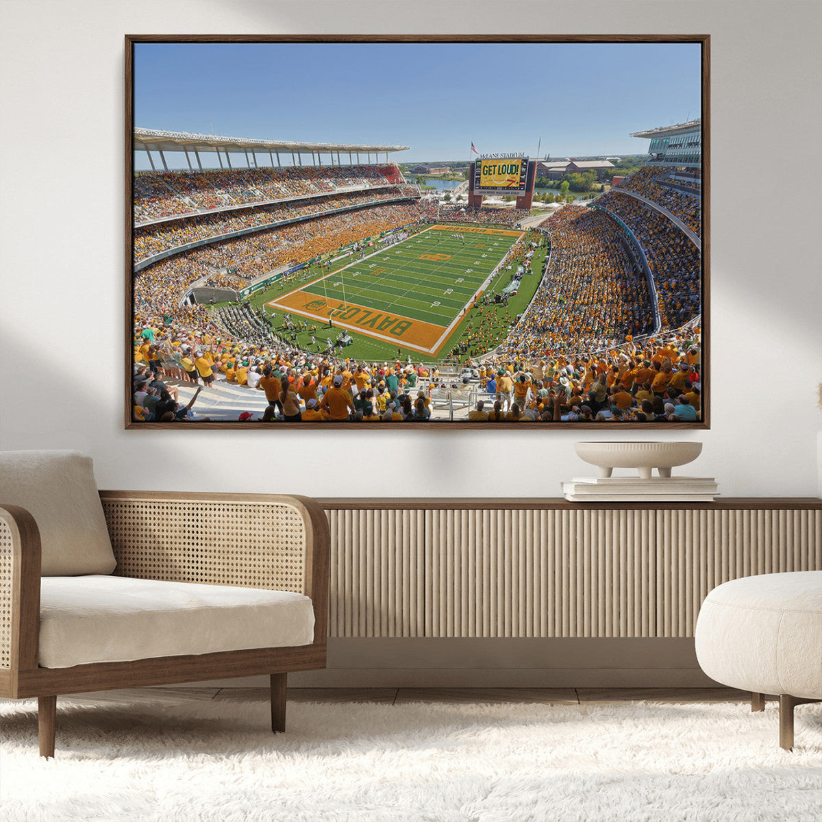 Baylor University Bears Football Team Print - Waco McLane