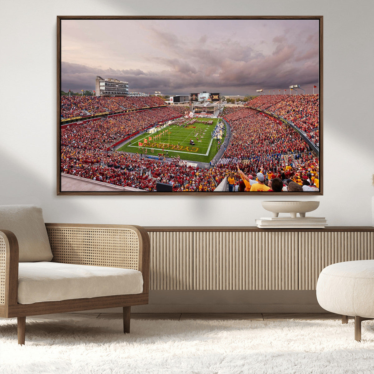 Iowa State University Cyclones Football Team Print - Ames
