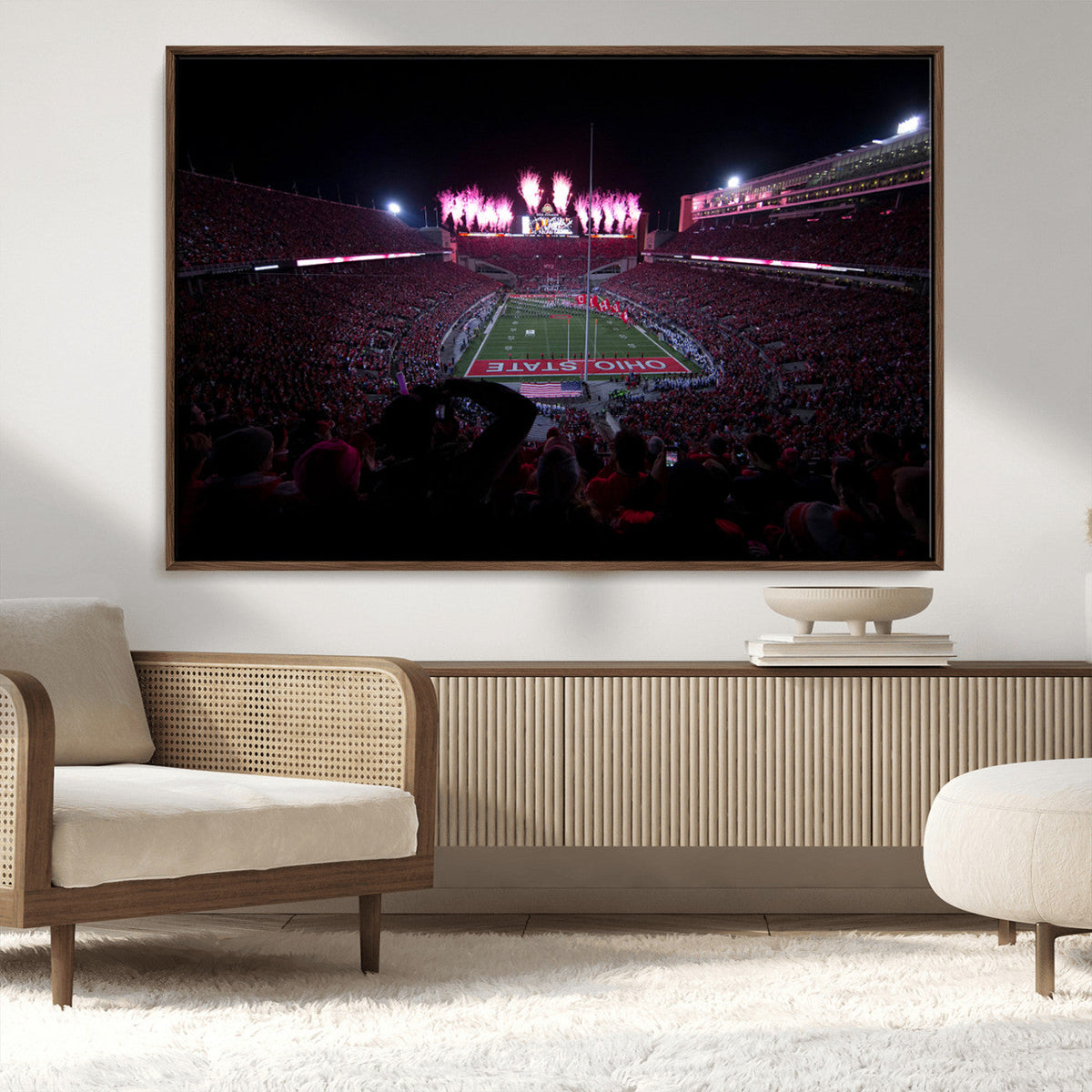 Ohio State University Buckeyes Football Team Print -