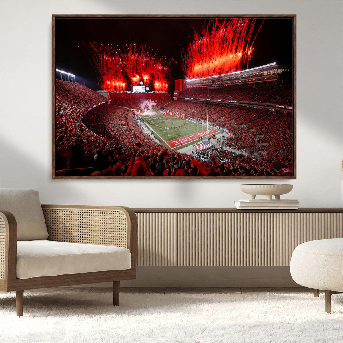 Ohio State University Buckeyes Football Team Print -