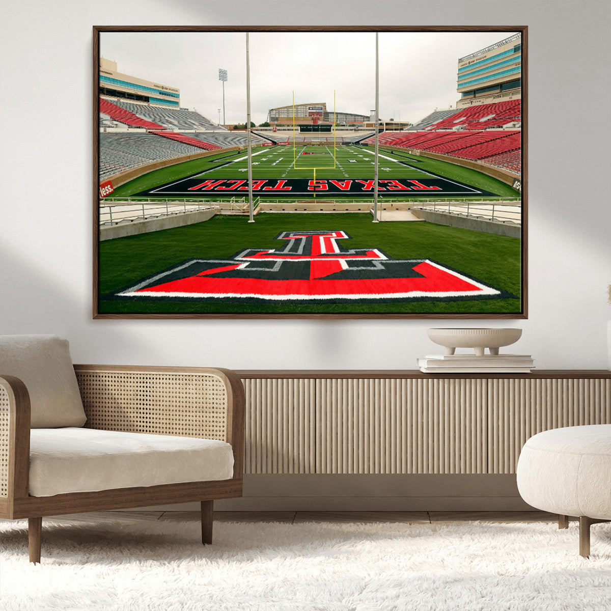 Texas Tech Red Raiders Football Team Print - Lubbock Jones