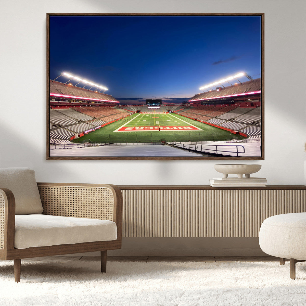 Rutgers Scarlet Knights Football Team Print - Piscataway SHI