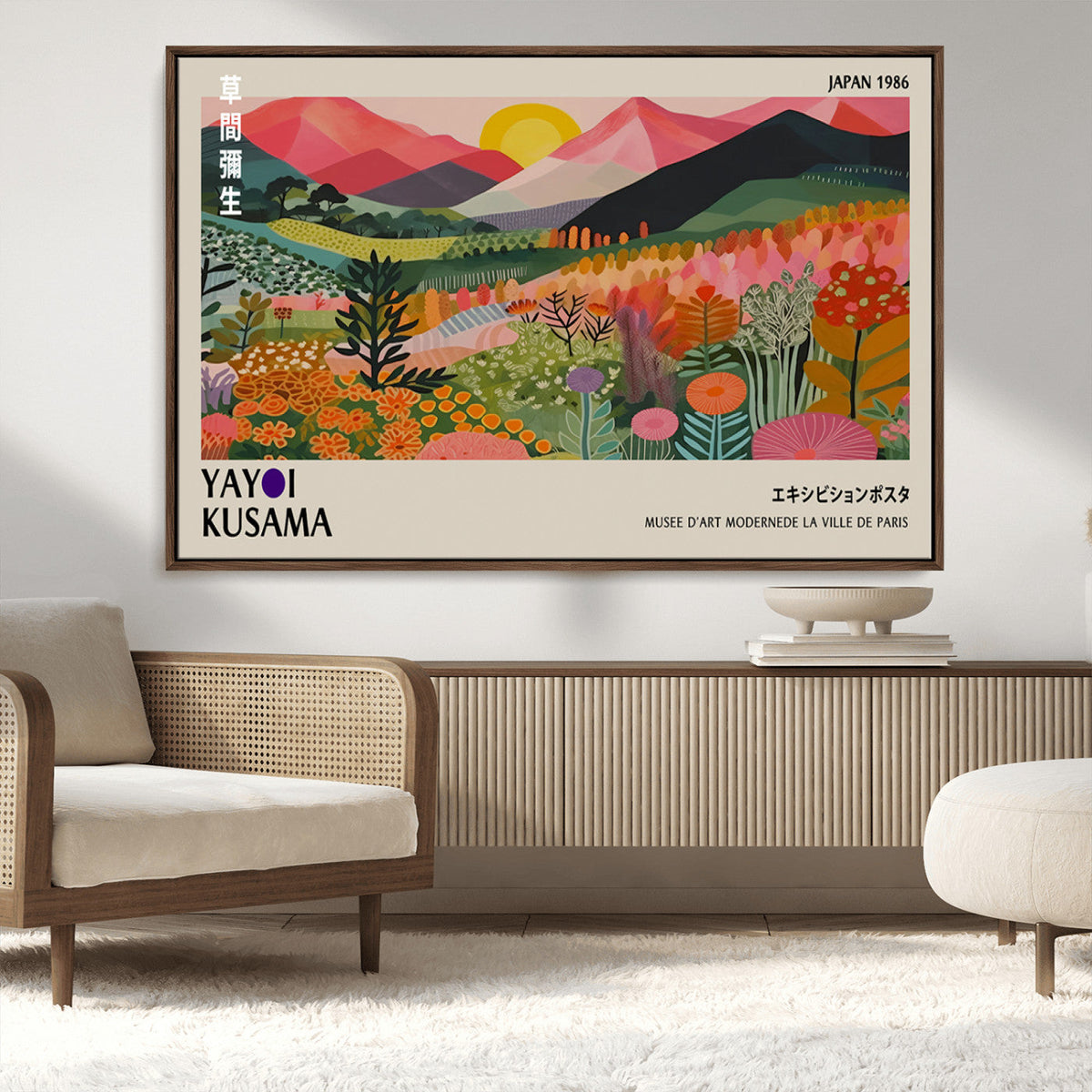 Old Barn Wall Art Canvas Print – Framed Rustic Moody Farm