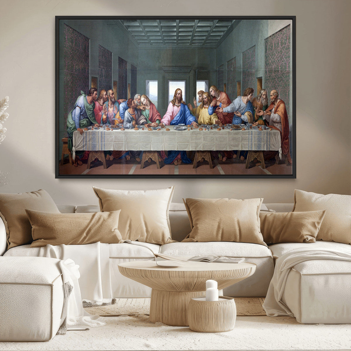 The Last Supper Multi Panel Canvas Wall Art