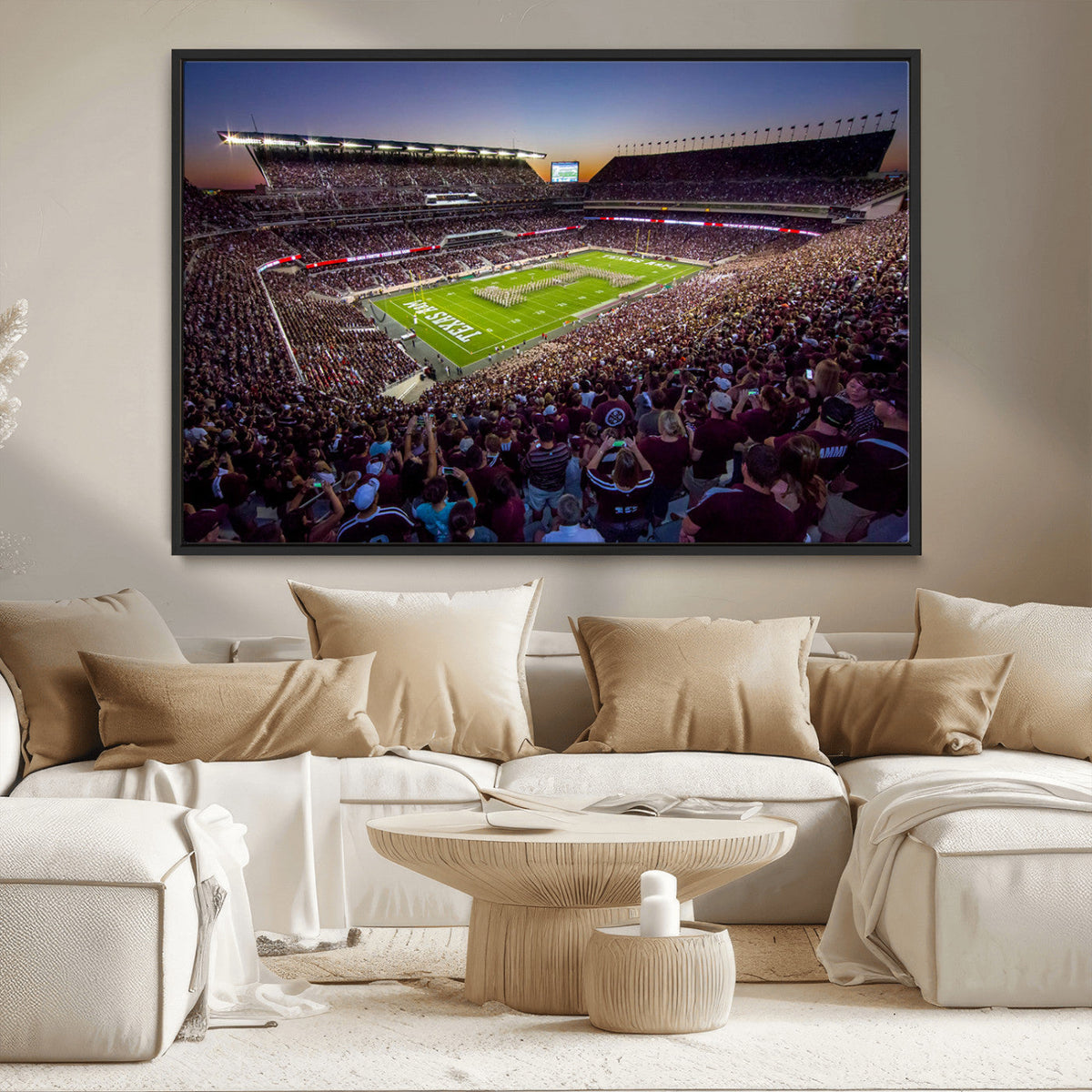 Texas A&M University Aggies Football Team Print - College