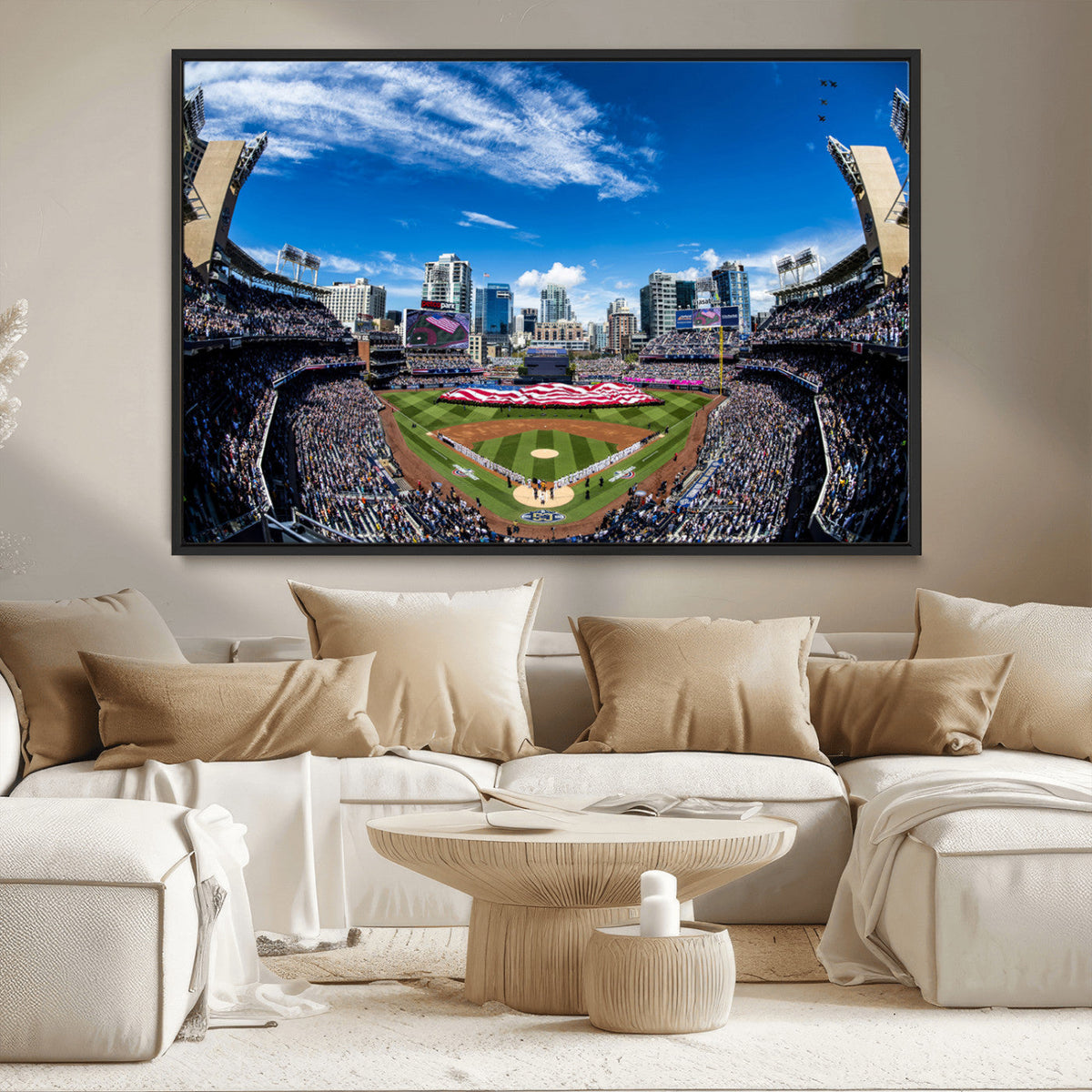 San Diego Padres Baseball Team Print - Petco Park Stadium