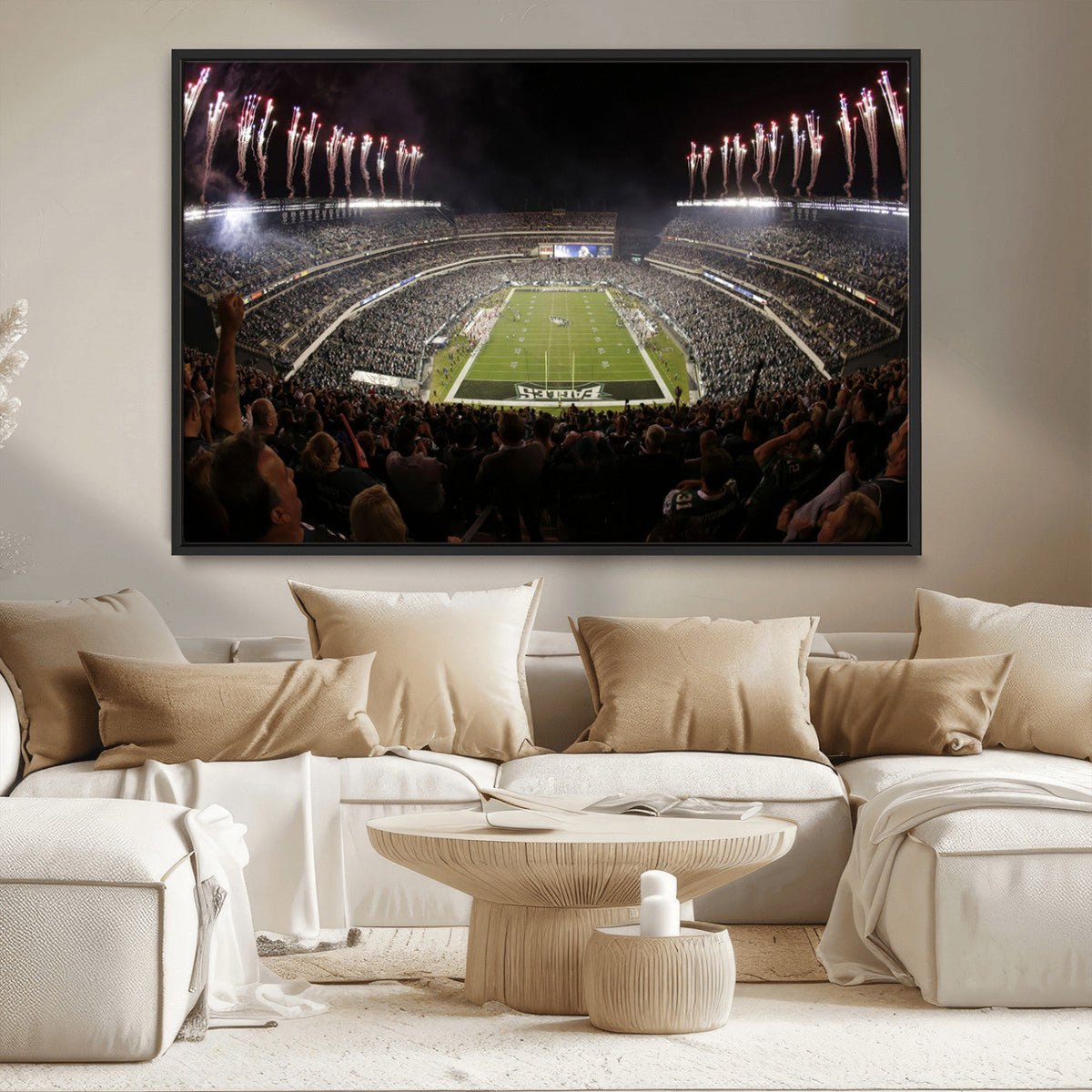 Eagles Field Stadium Wall Art - Philadelphia Eagles Football