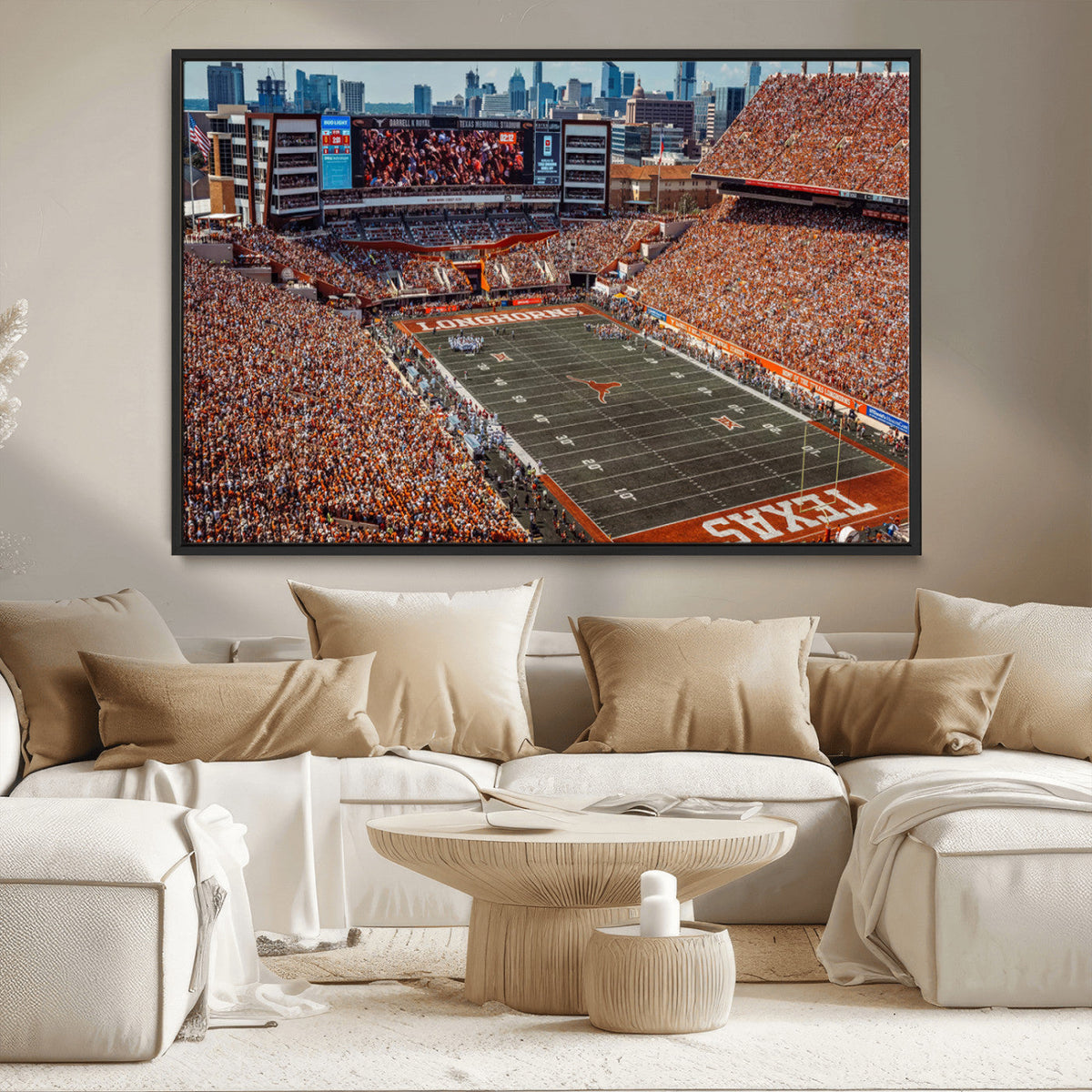 University of Texas Longhorns Football Team Print - Austin