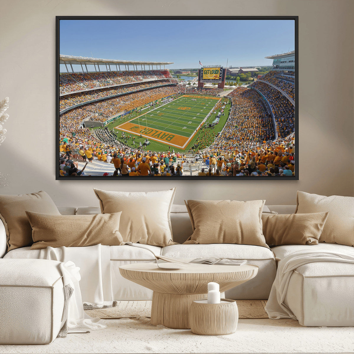 Baylor University Bears Football Team Print - Waco McLane