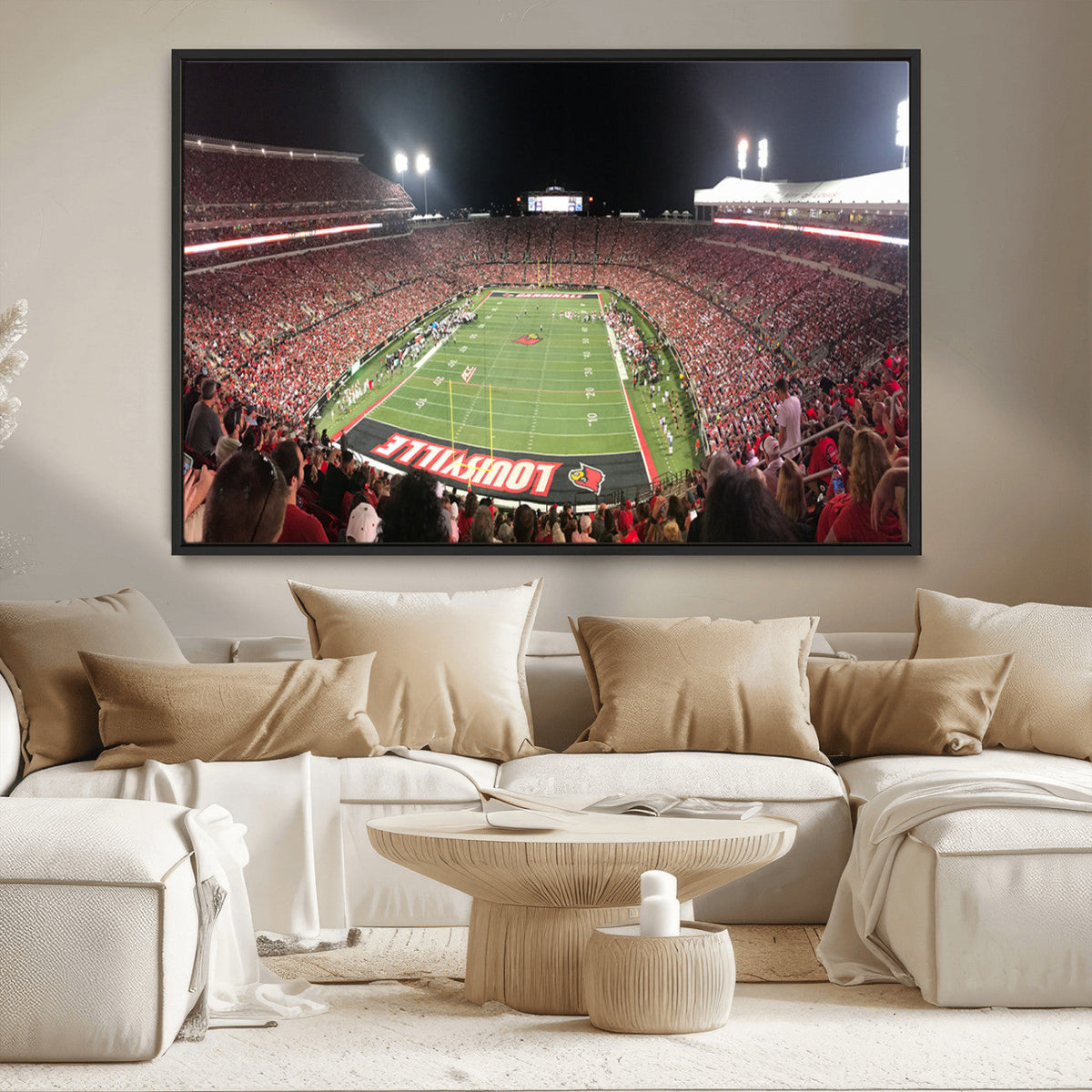 University of Louisville Cardinals Football Team Print -