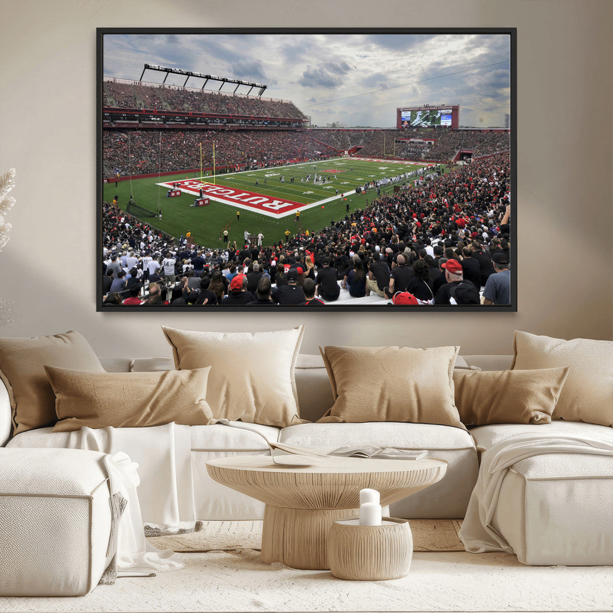 Rutgers Scarlet Knights Football Team Print - SHI Stadium,