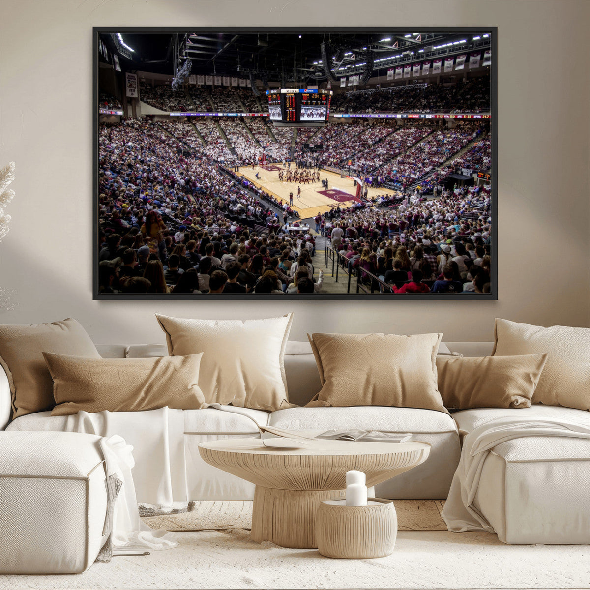 University of Nebraska Cornhuskers Basketball Team Print -
