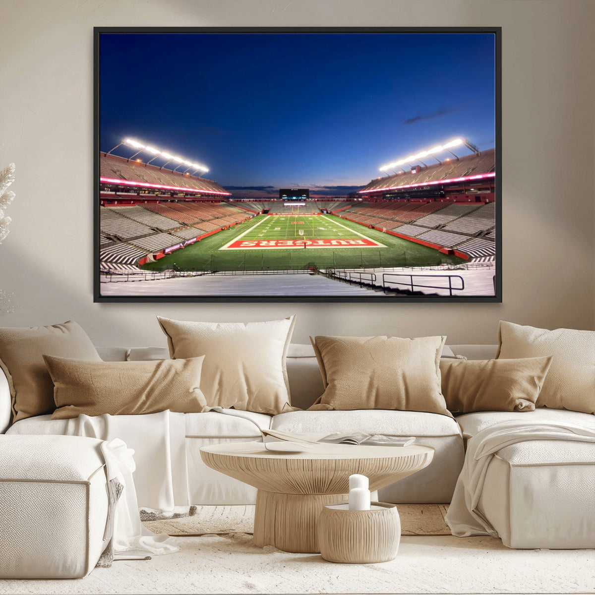 Rutgers Scarlet Knights Football Team Print - Piscataway SHI