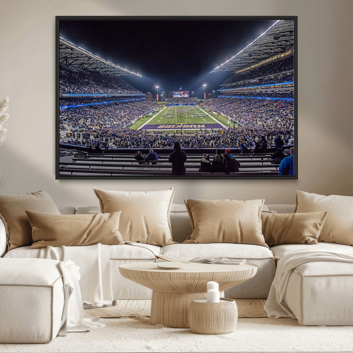The University of Washington Huskies Football Team Print -