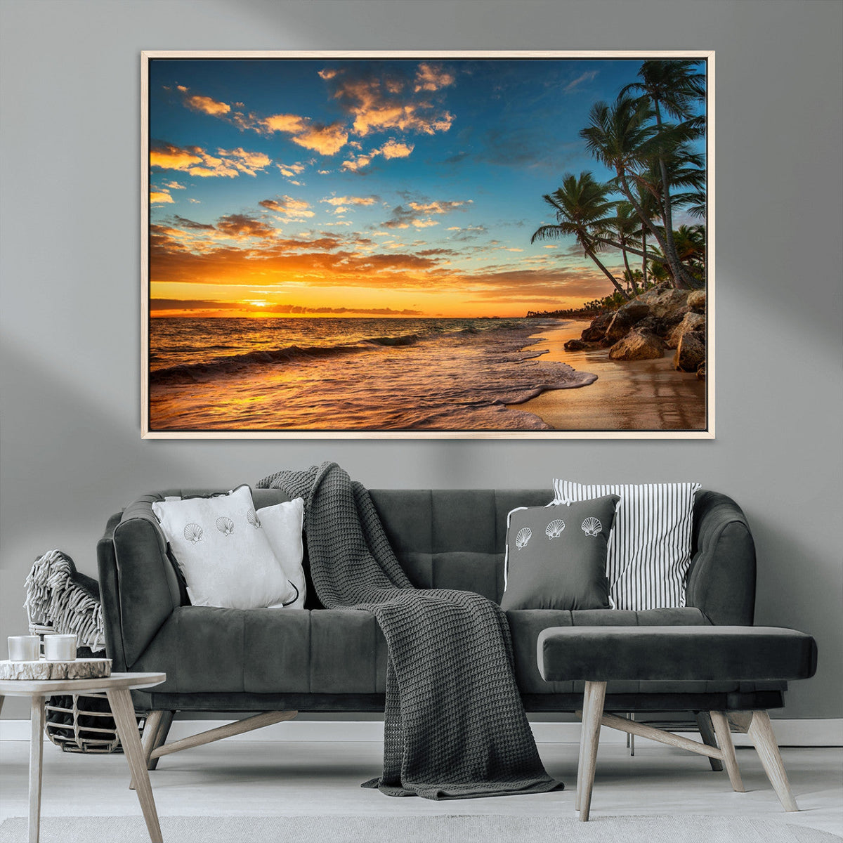 Sunset Wall Art Canvas Print