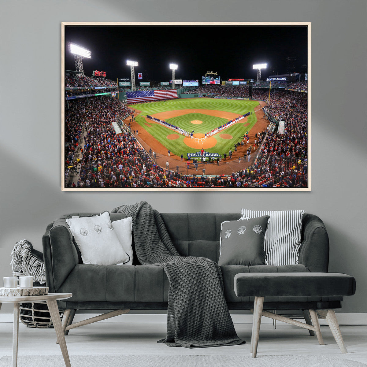 Fenway Park Wall Art Canvas Print | Large Baseball Stadium