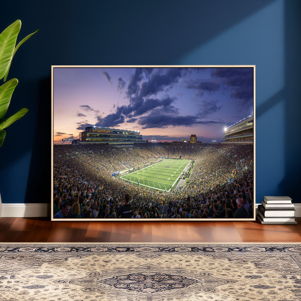 Notre Dame Fighting Irish Football Team Print - Notre Dame