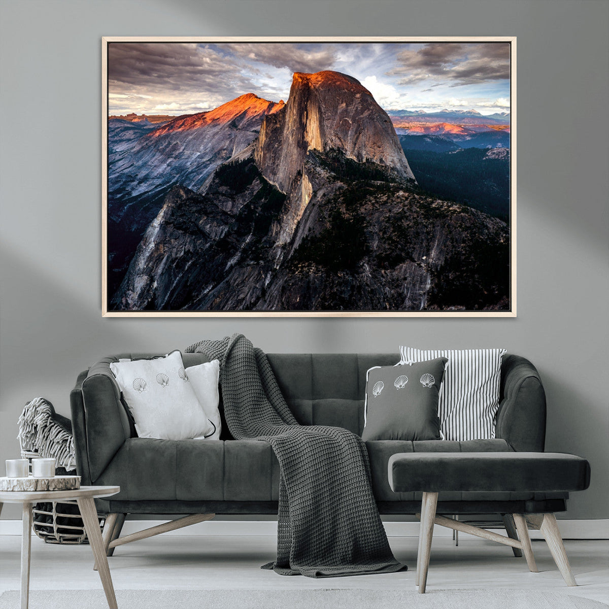 Half Dome Yosemite Wall Art – Majestic Mountain Landscape