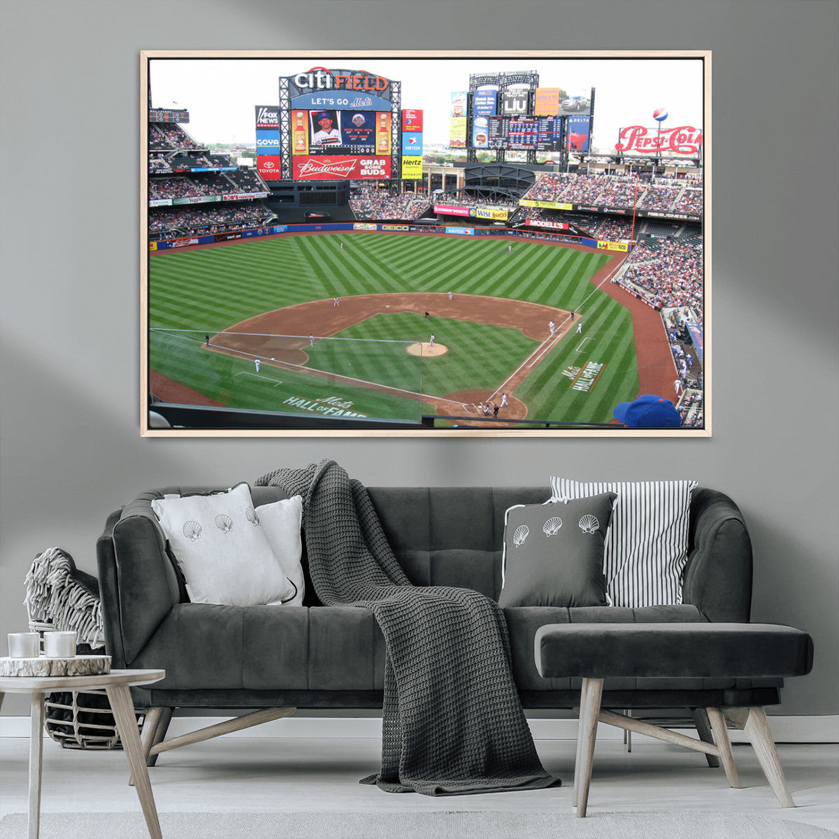 New York Mets Baseball Team Print - Citi Field Baseball