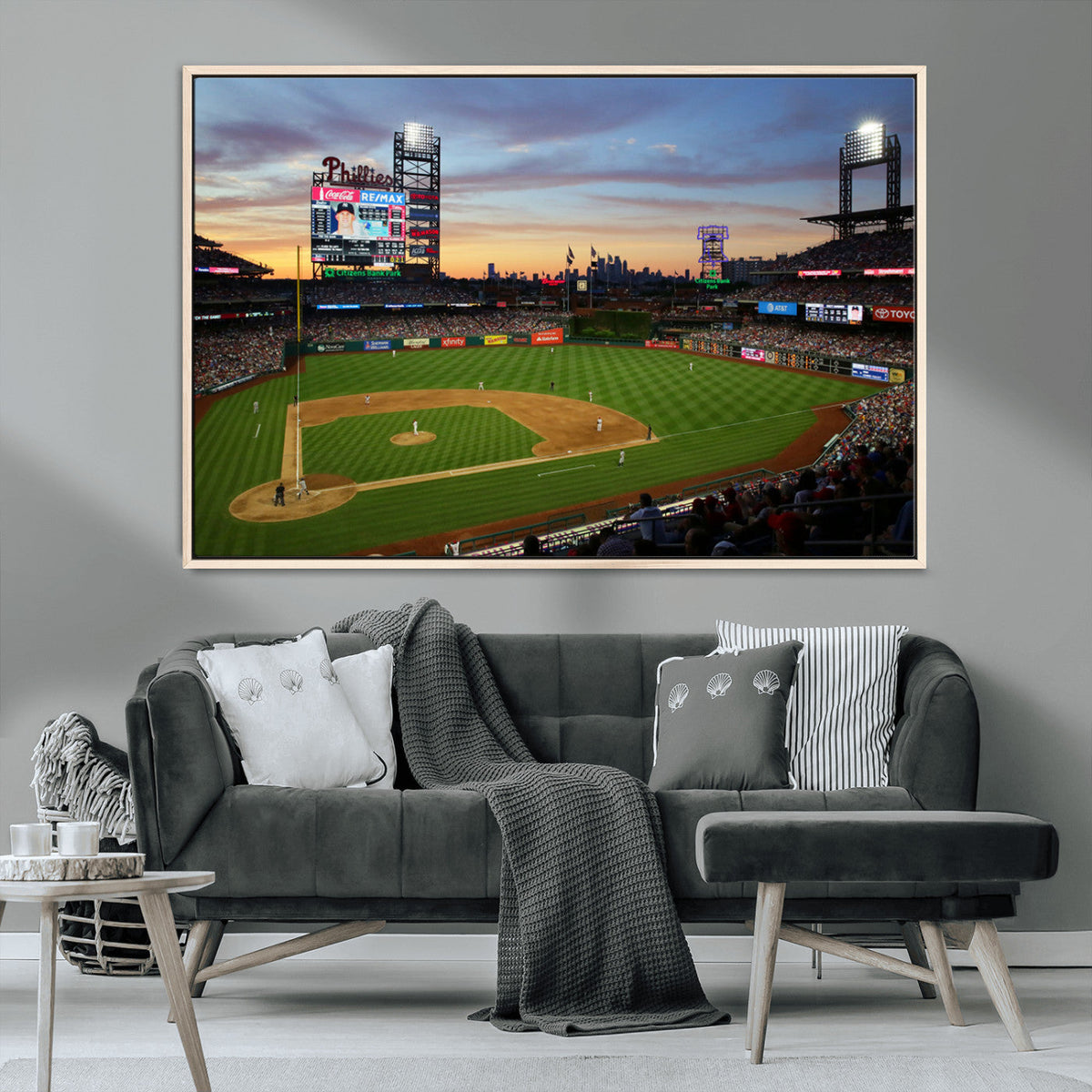 Citizens Bank Park Philadelphia Phillies Wall Art Canvas |