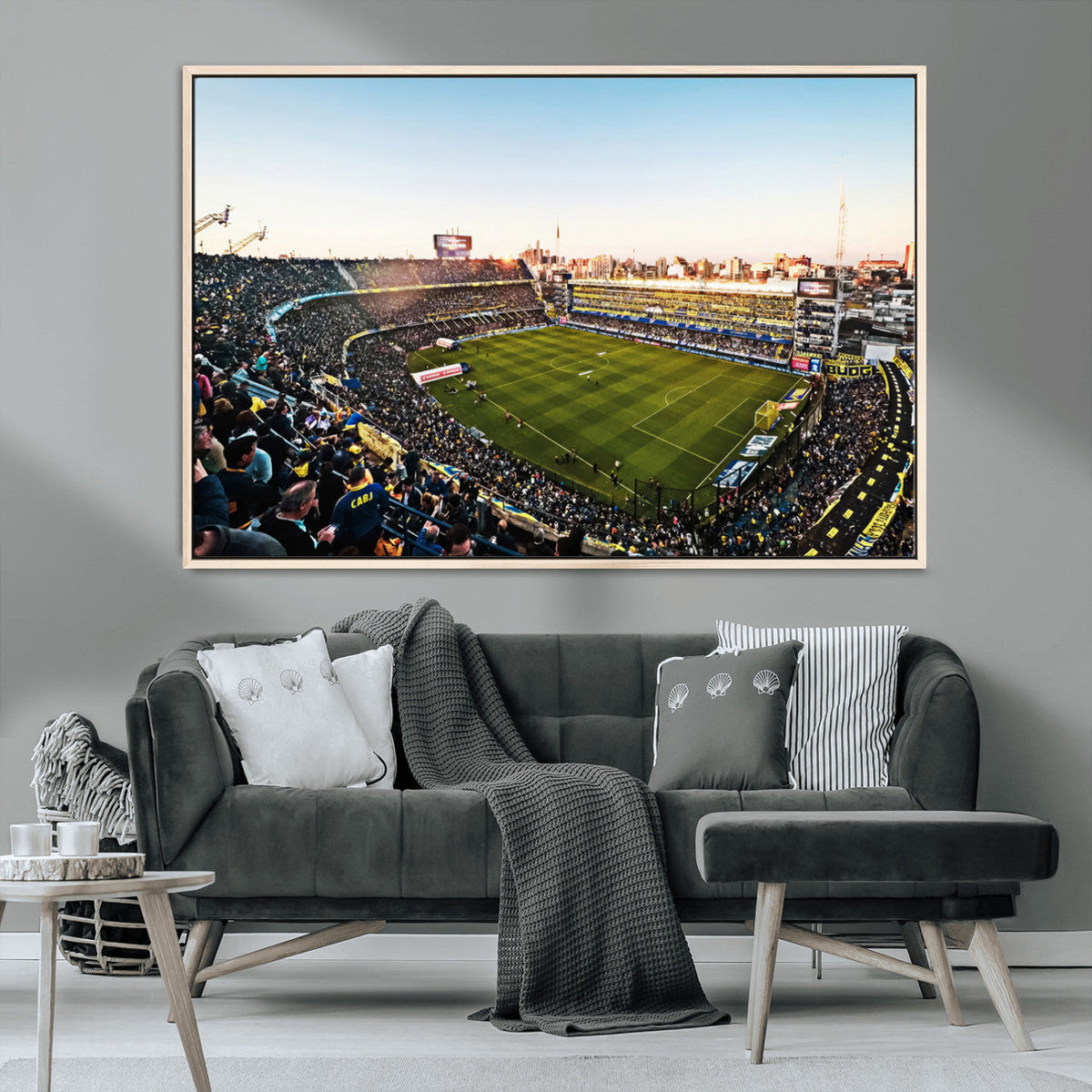Boca Juniors Soccer Team Print - Buenos Aires Bombonera