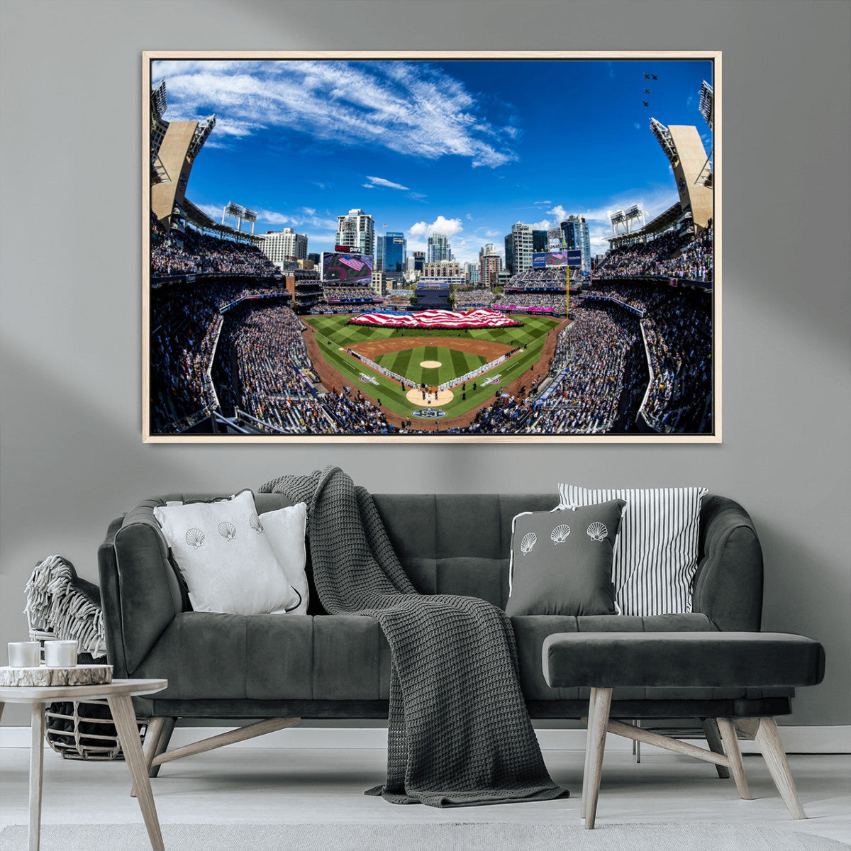 San Diego Padres Baseball Team Print - Petco Park Stadium