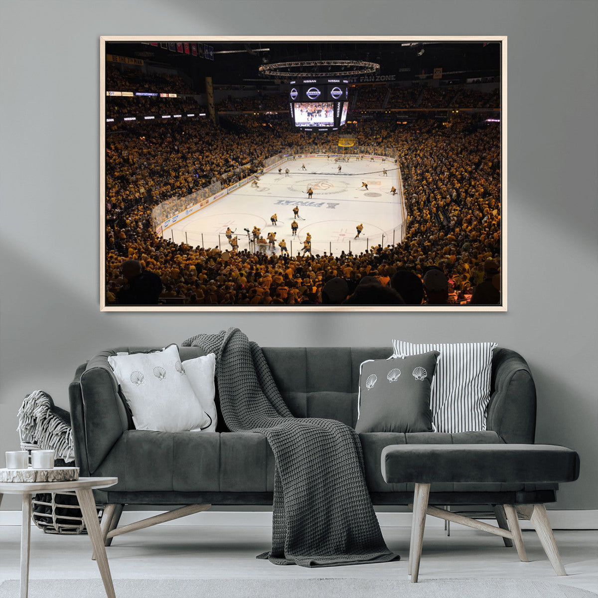 Bridgestone Arena - Nashville Predators Hockey Team Print -