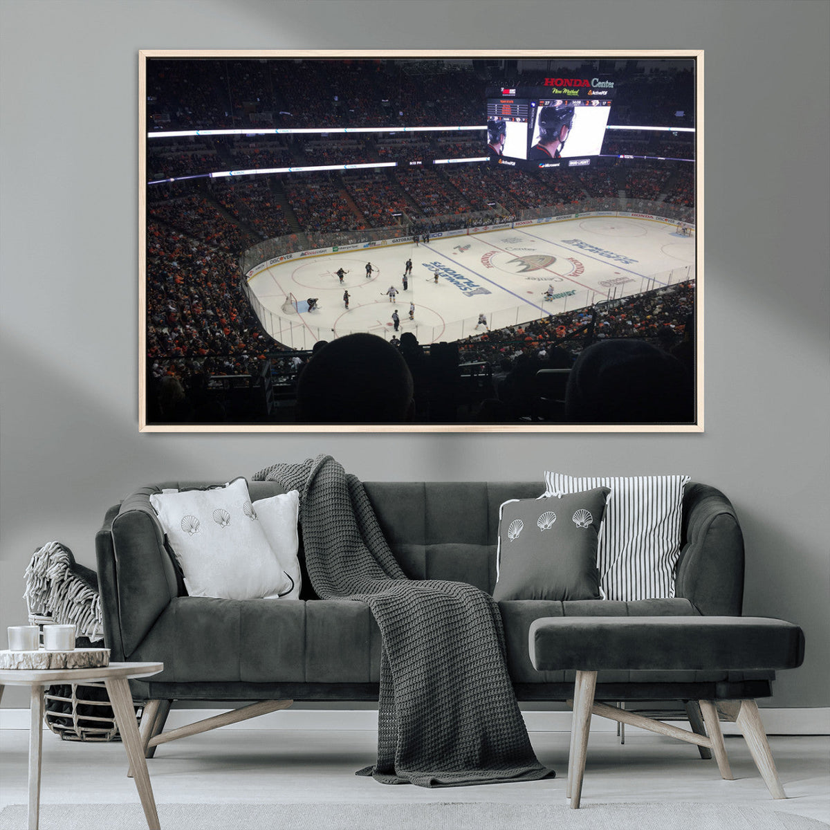Honda Center California Anaheim Ducks Hockey Stadium Wall