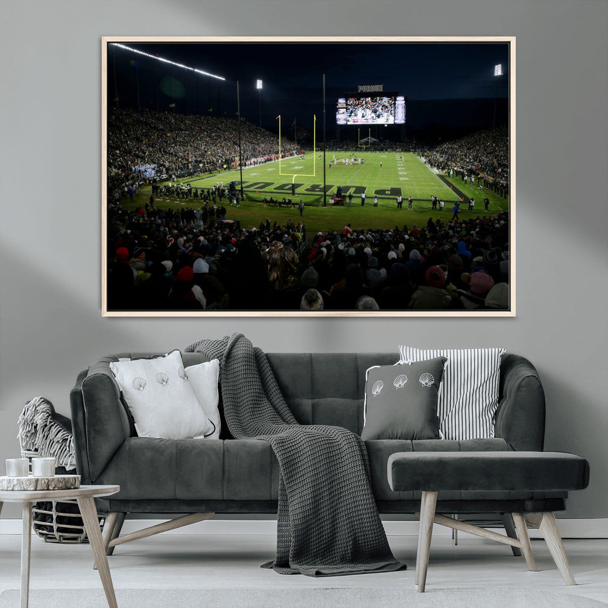 Purdue Boilermakers Football Team Print - West Lafayette