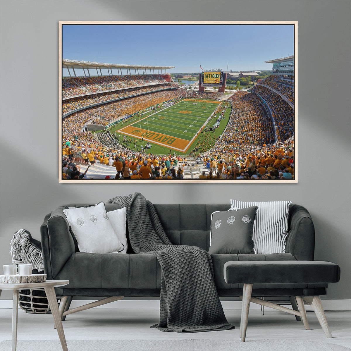 Baylor University Bears Football Team Print - Waco McLane