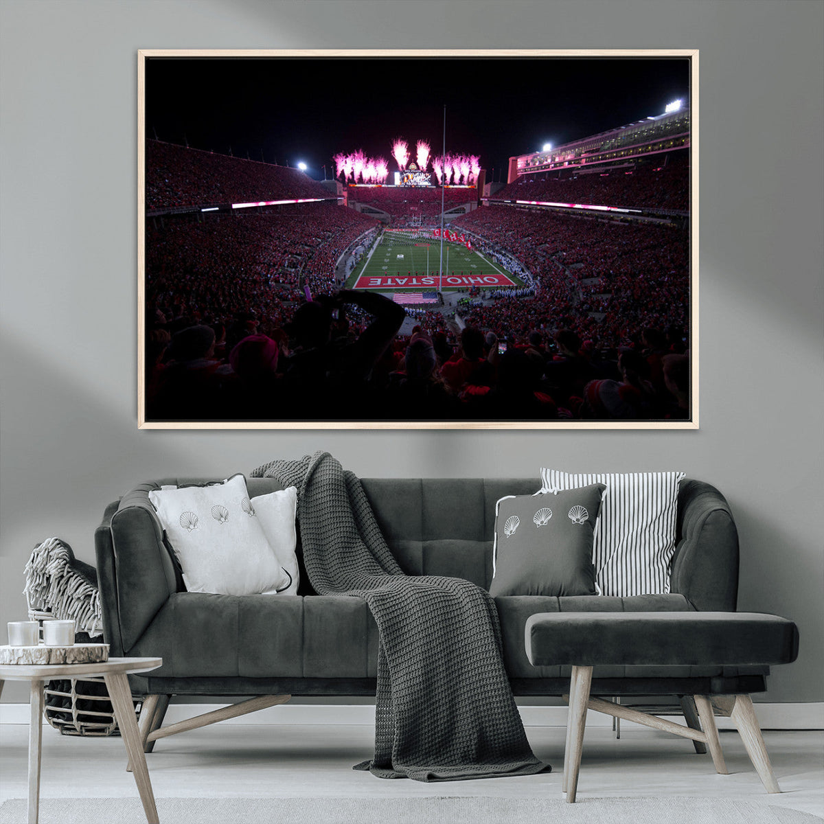 Ohio State University Buckeyes Football Team Print -