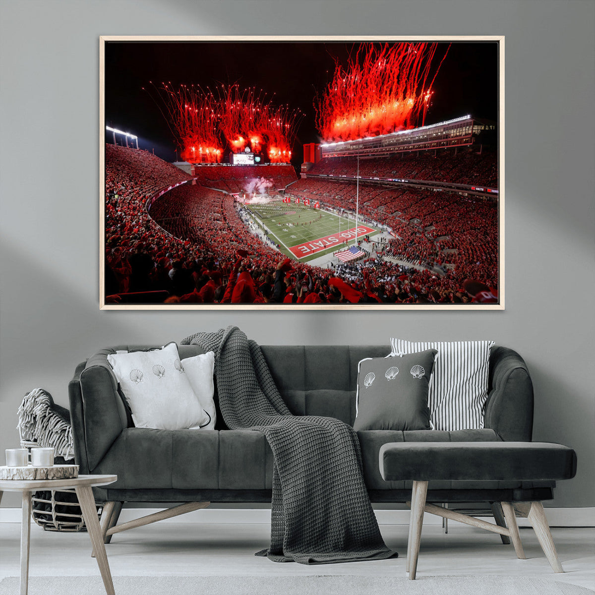 Ohio State University Buckeyes Football Team Print -