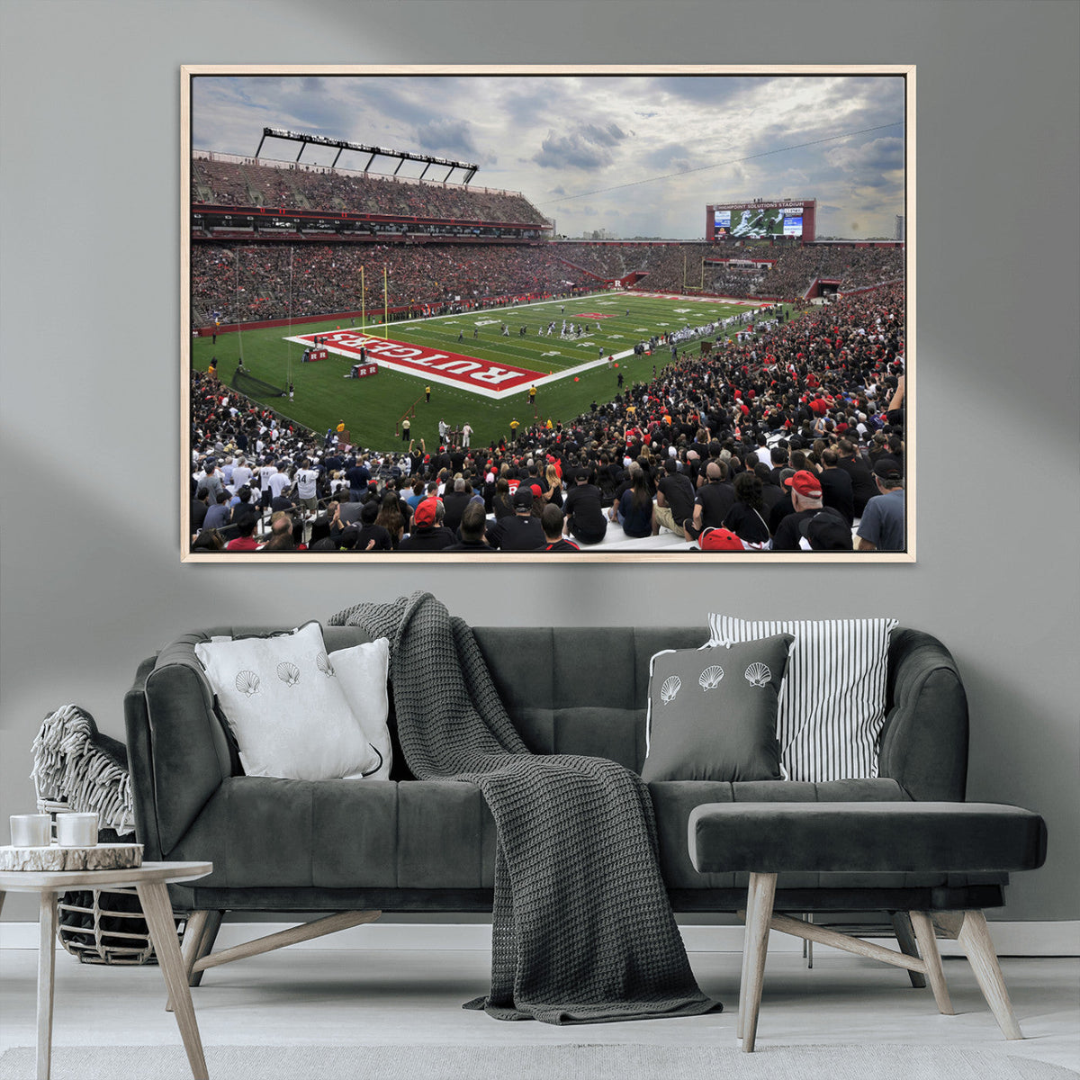 Rutgers Scarlet Knights Football Team Print - SHI Stadium,