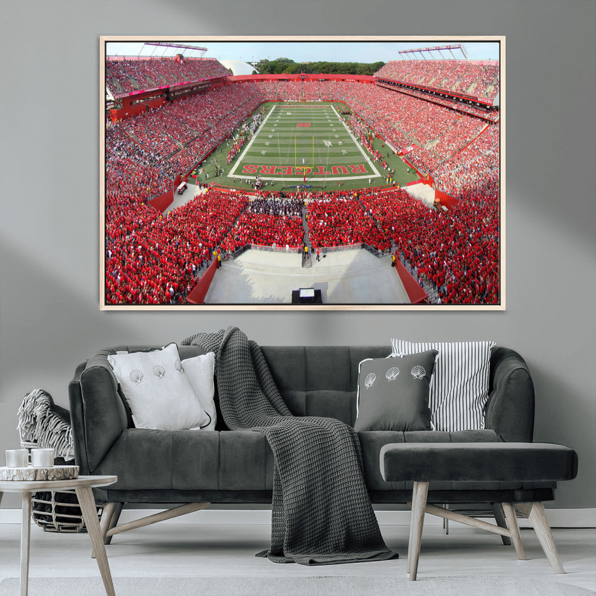 Rutgers Scarlet Knights Football Team Print - Piscataway SHI